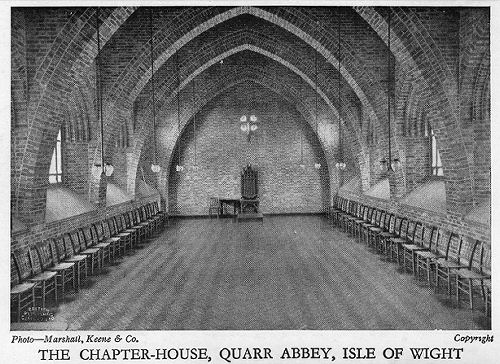 Quarr Abbey, Chapter House